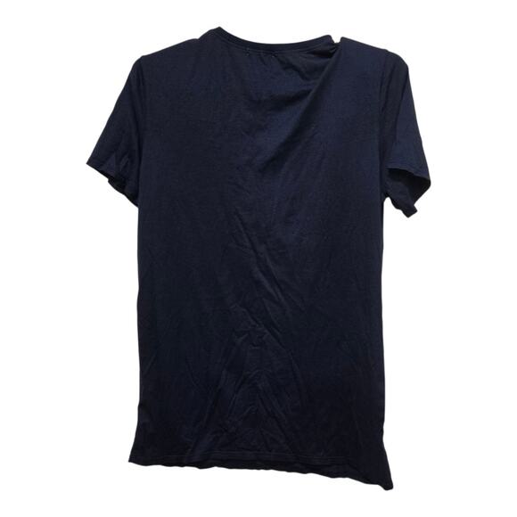 AG Adriano Goldschmied Navy Crew Neck Shirt Size M - Picture 2 of 7